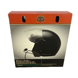 Harley Davidson Boom! Audio Helmet Music Communication Headset 77117-10 NEW